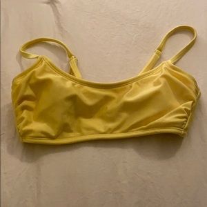 Target Neon Yellow Bikini Top